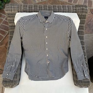 Wall + Water / Men’s Gingham Plaid Dress Shirt